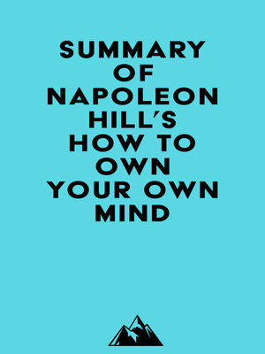 cover image of Summary of Napoleon Hill's How to Own Your Own Mind